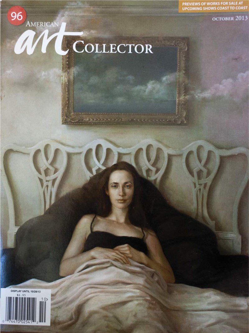 “Artist Focus: Tibor Simon-Mazula,”American Art Collector, October 2013, Front Cover, USA.