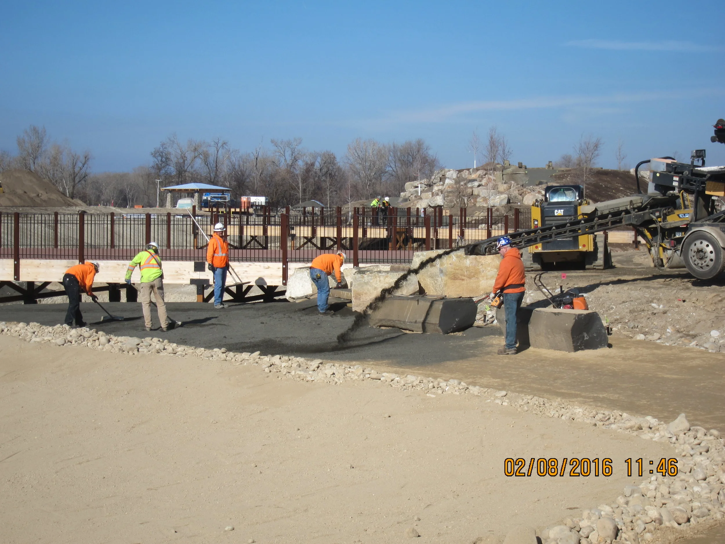 20160208-JS-PATH-CMCI placing crusher fine for Esther's Pond tail east side.JPG