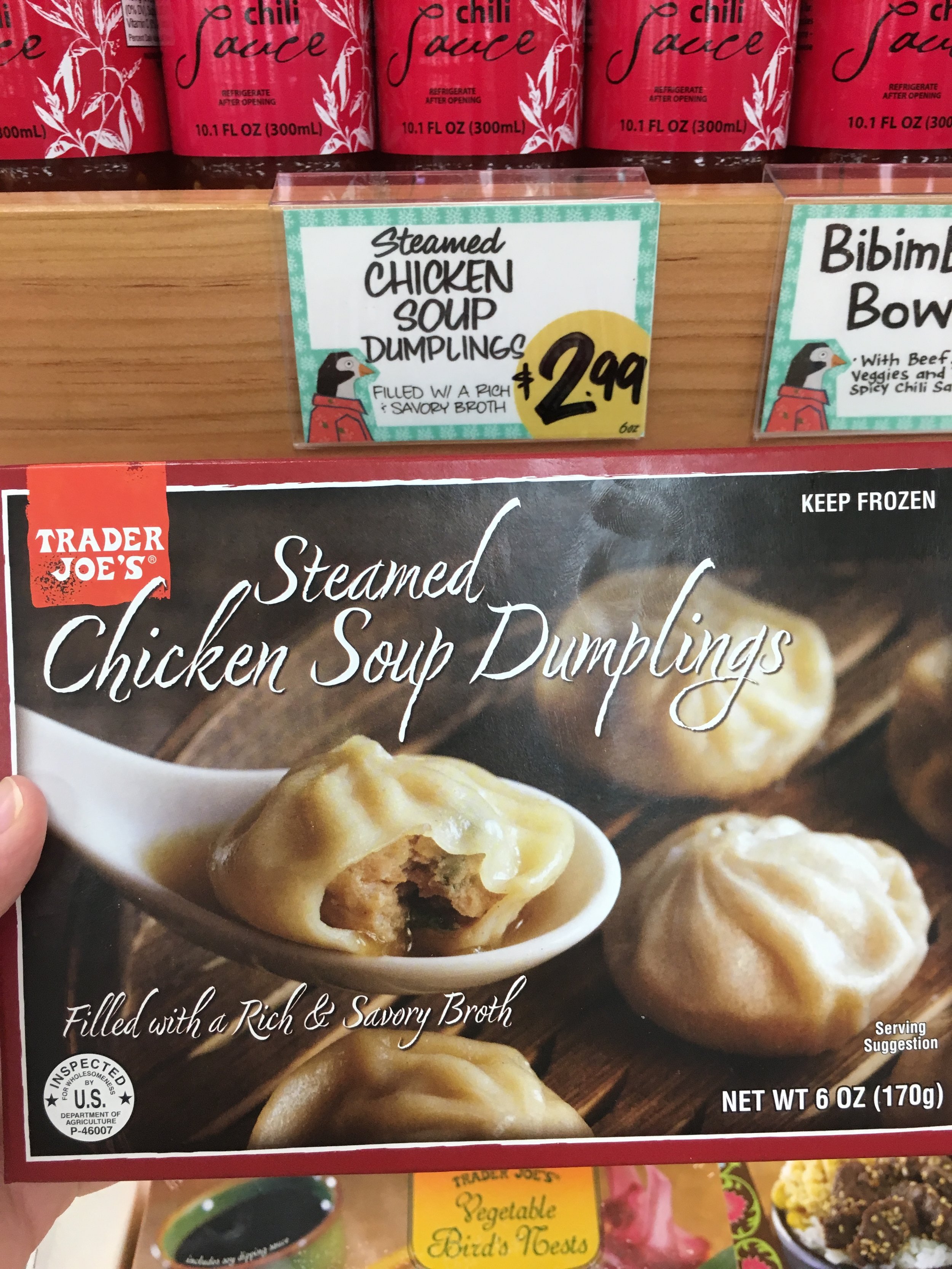Exploring Trader Joe's: Trader Joe's Steamed Chicken Soup Dumplings