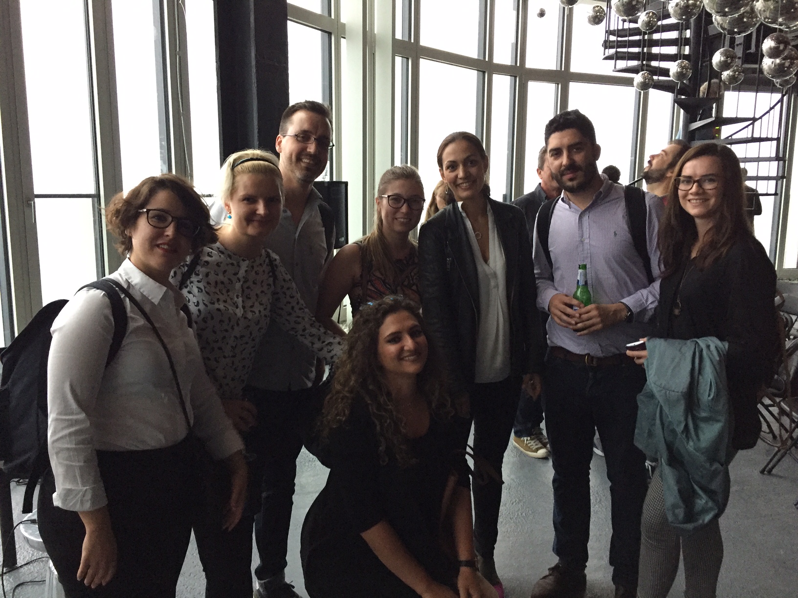 Creators with Sheela Sogard at the Penthouse of South Bank Tower