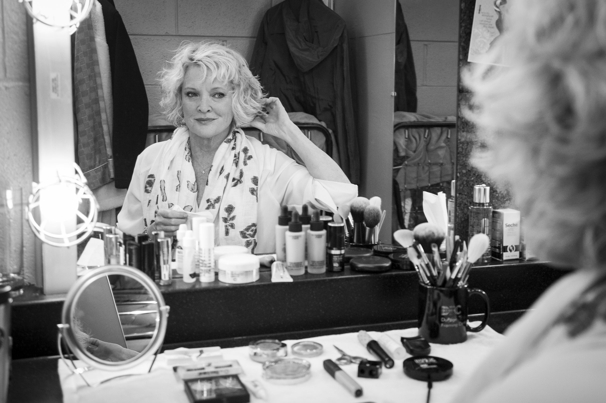  Christine Ebersole stars as Elizabeth Arden in "War Paint" at the Goodman Theatre, photographed in her dressing room at the Loop theater Friday, June 24, 2016. | Ashlee Rezin/Sun-Times &nbsp; 