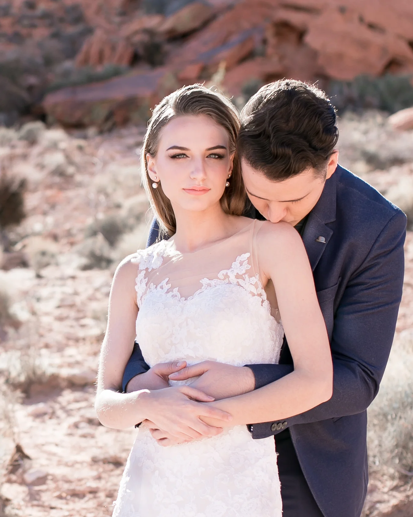 Las Vegas Pre-Wedding Photo Session - Michelle Chang Photography