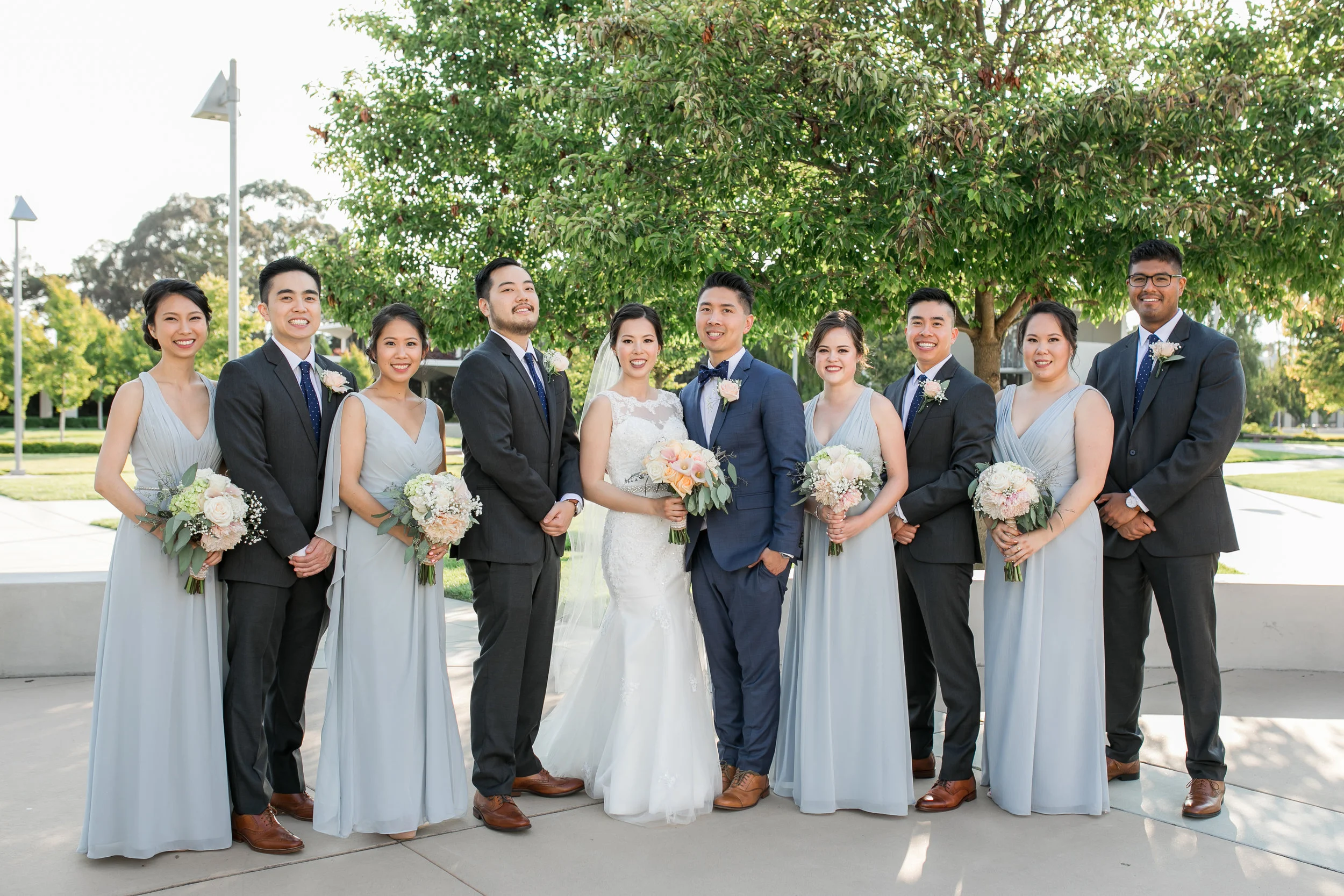 College of San Mateo Wedding - Michelle Chang Photography