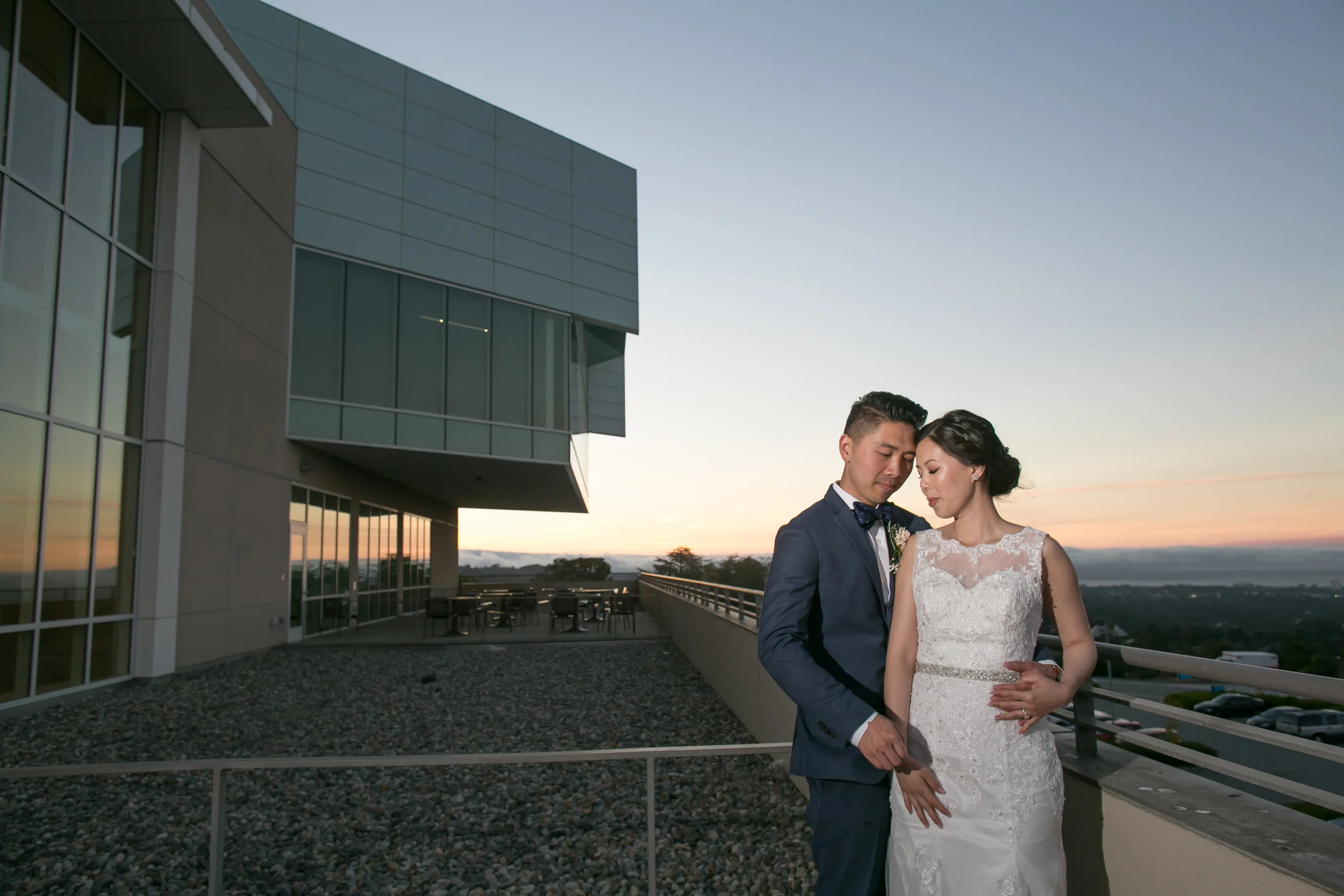 College of San Mateo Wedding - Michelle Chang Photography