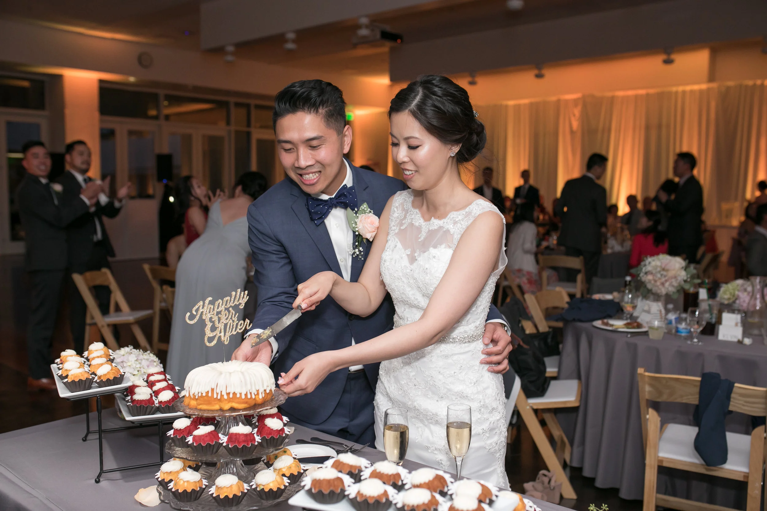 College of San Mateo Wedding - Michelle Chang Photography