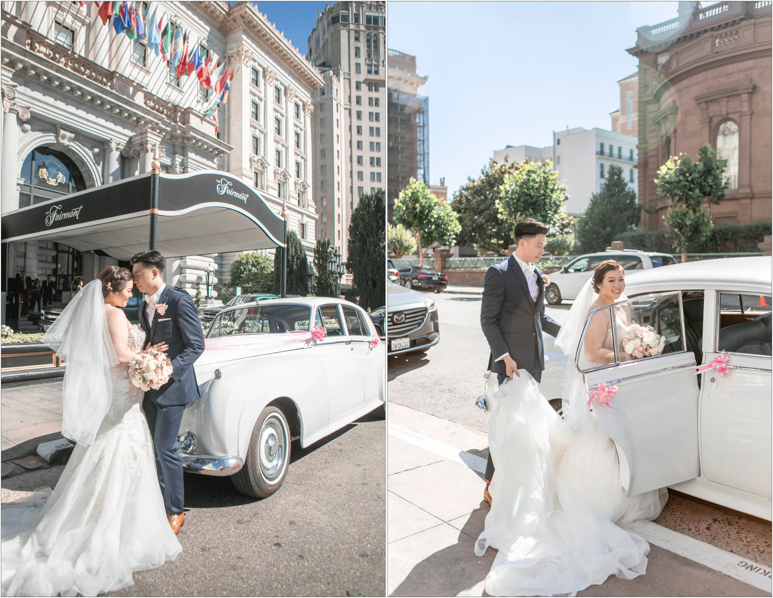 SF Fairmont Hotel Wedding - Michelle Chang Photography