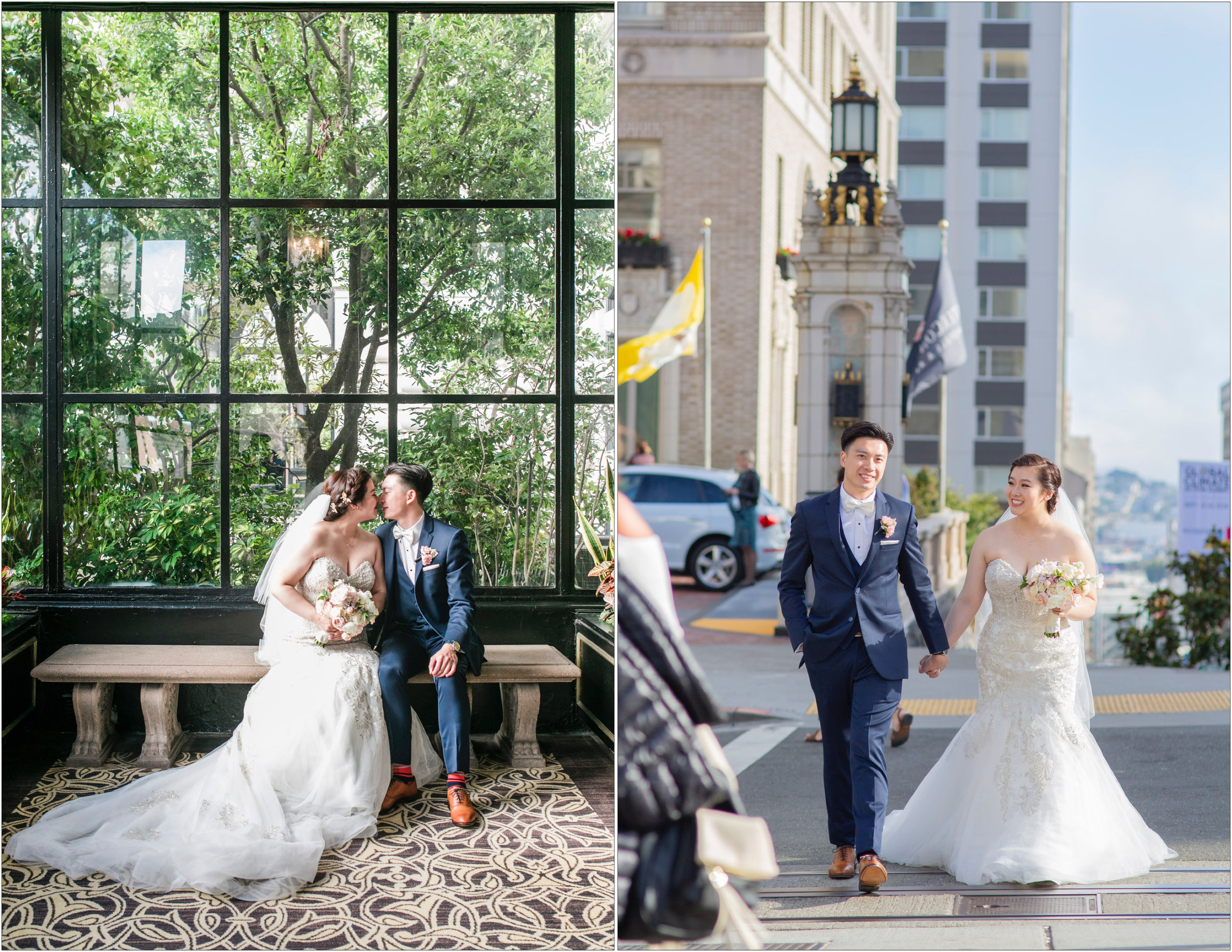 SF Fairmont Hotel Wedding - Michelle Chang Photography
