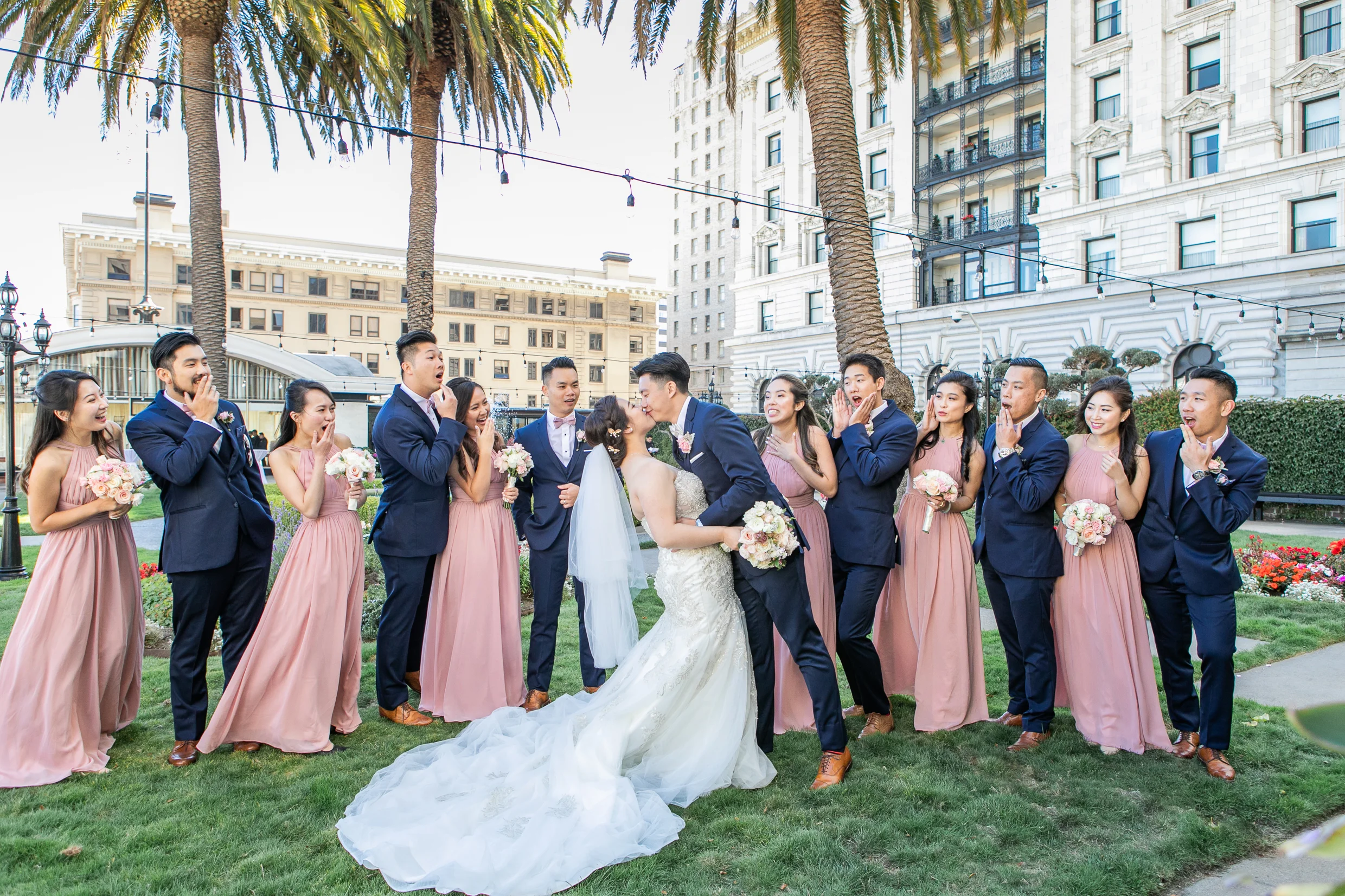 SF Fairmont Hotel Wedding - Michelle Chang Photography