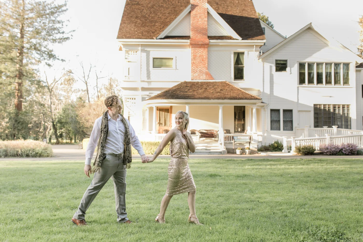 ardenwood historic farm east bay engagement photo location
