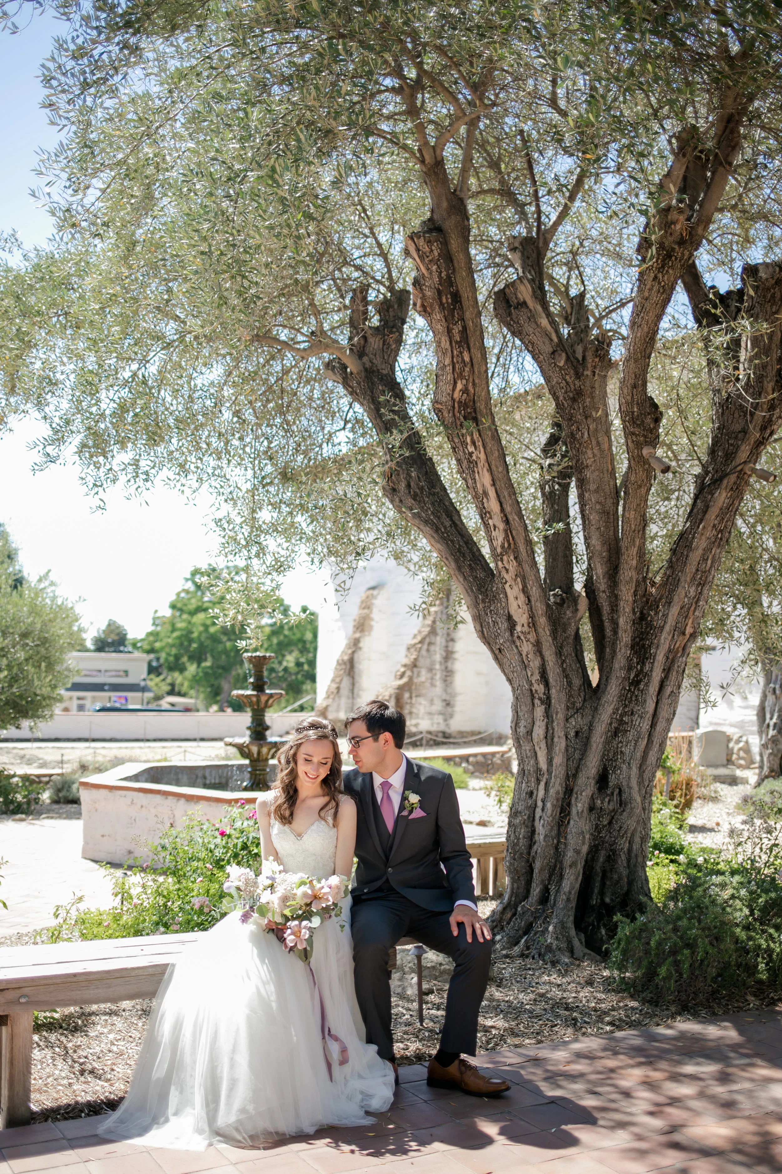 Fremont Mission San Jose + Ardenwood Historic Farm Wedding - Katherine and Scott