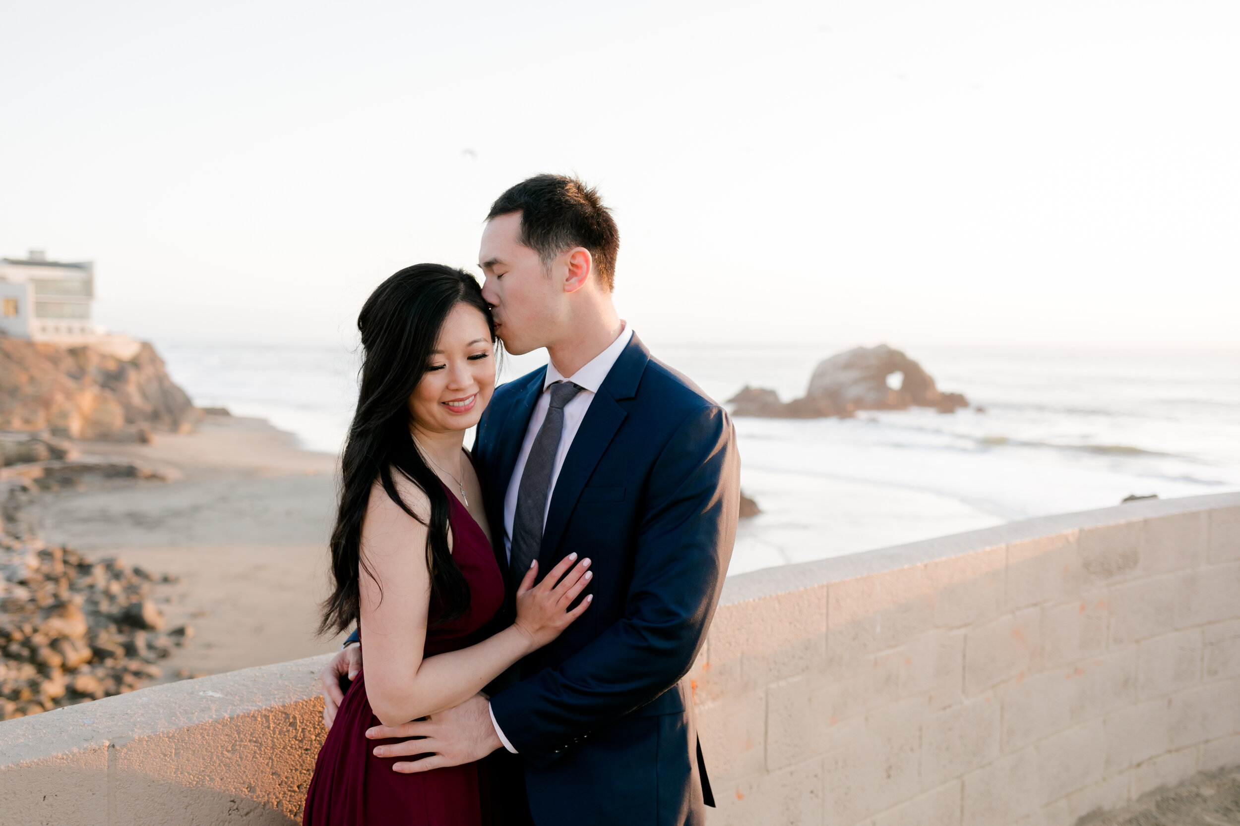 Sutro Bath Engagement Session - Michelle Chang Photography