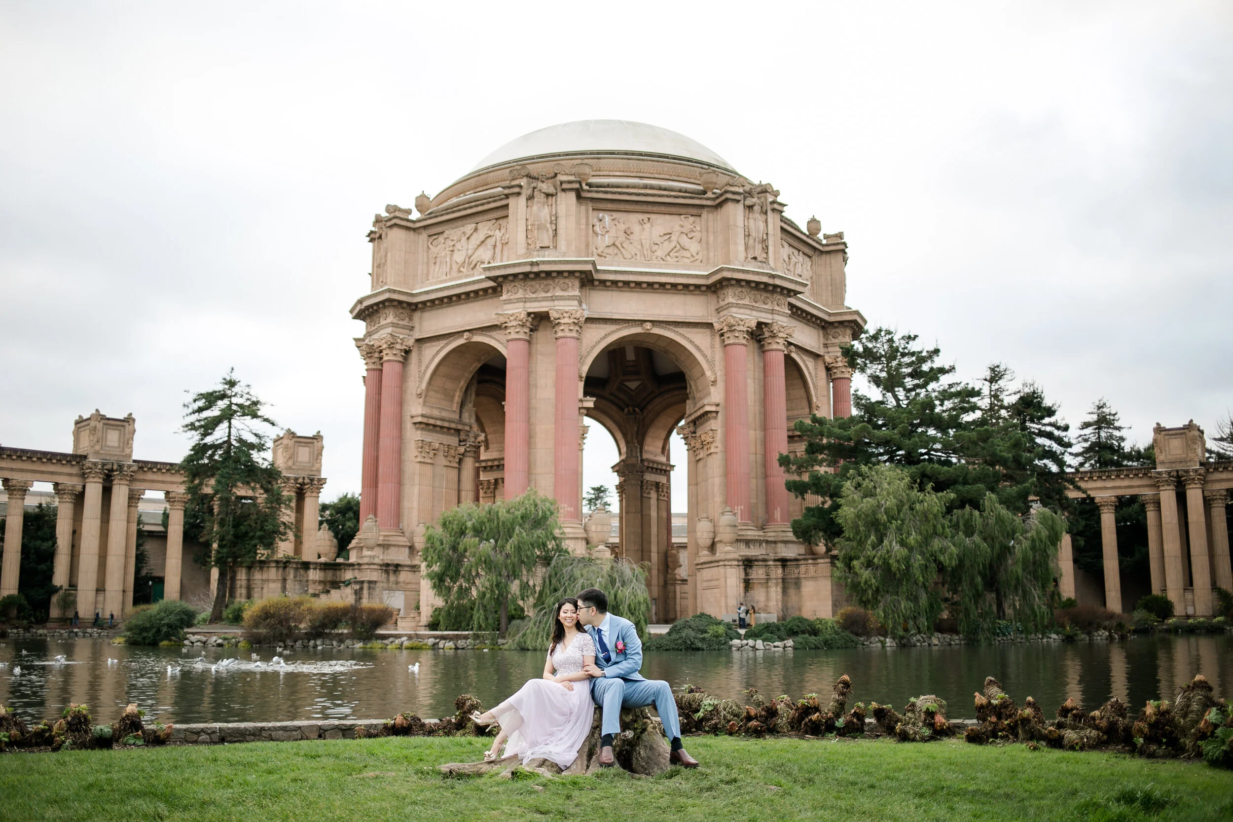 San Francisco City Hall Wedding | 舊金山婚紗 | 美式婚紗 - Michelle Chang Photography