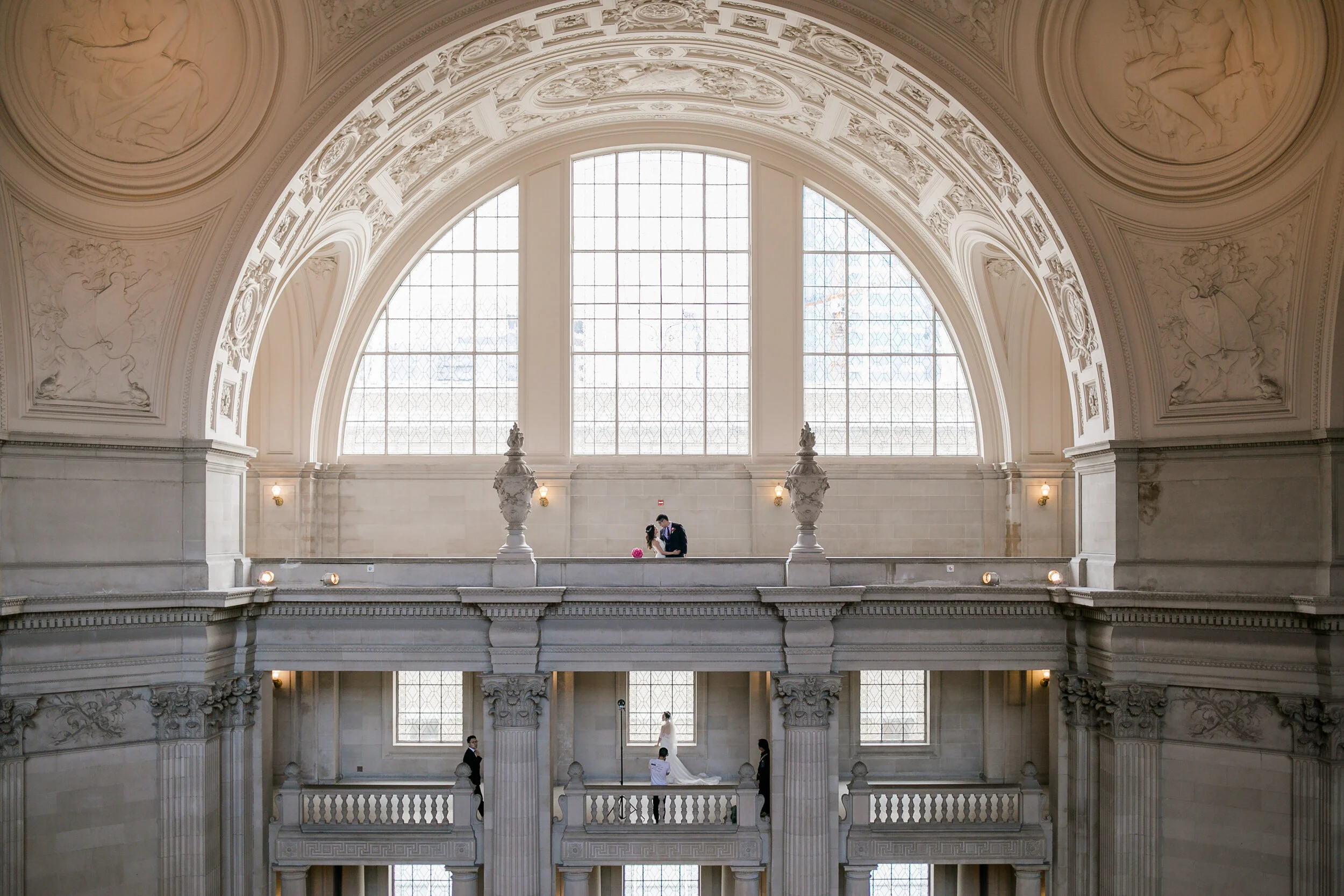 San Francisco City Hall Wedding | 舊金山婚紗 | 美式婚紗 - Michelle Chang Photography