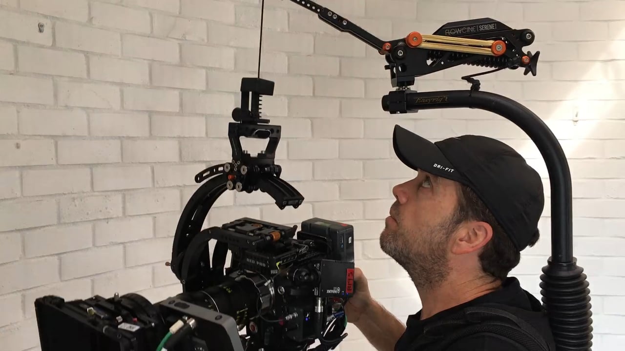Easyrig Std Arm + Serene with Serene Ext Arm and Serene Tough Bands + Gravity-1