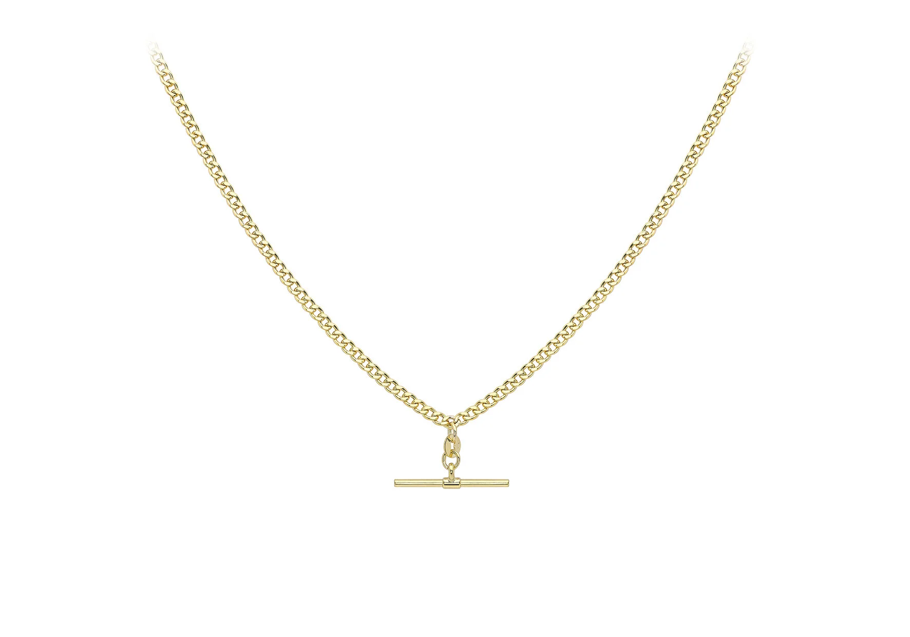 9ct T-Bar Necklace — McCarthys Jewellery