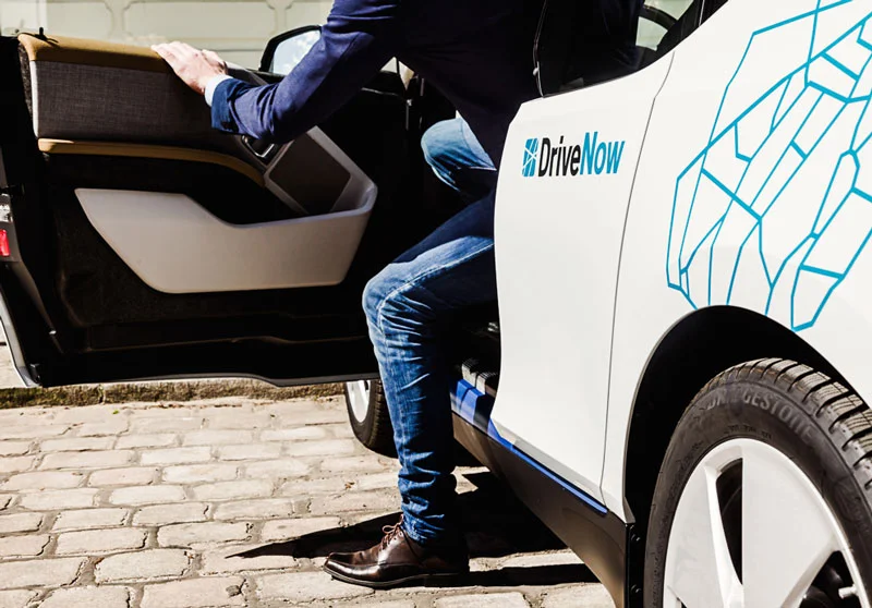Some car clubs have allocated parking bays; some just let you drop the car anywhere. Photo: DriveNow
