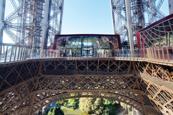 Eiffel Tower pavilion