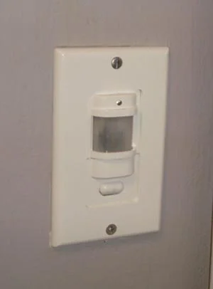 One of the council's new motion sensors