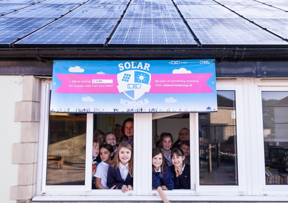 Ludwell primary school, Dorset, raised £12,500 for their solar panels in 2015-16.