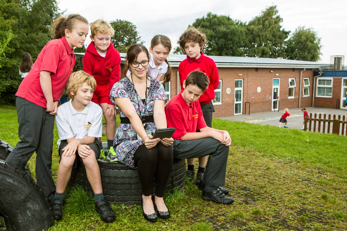 Lymm community energy installed solar on their local schools.