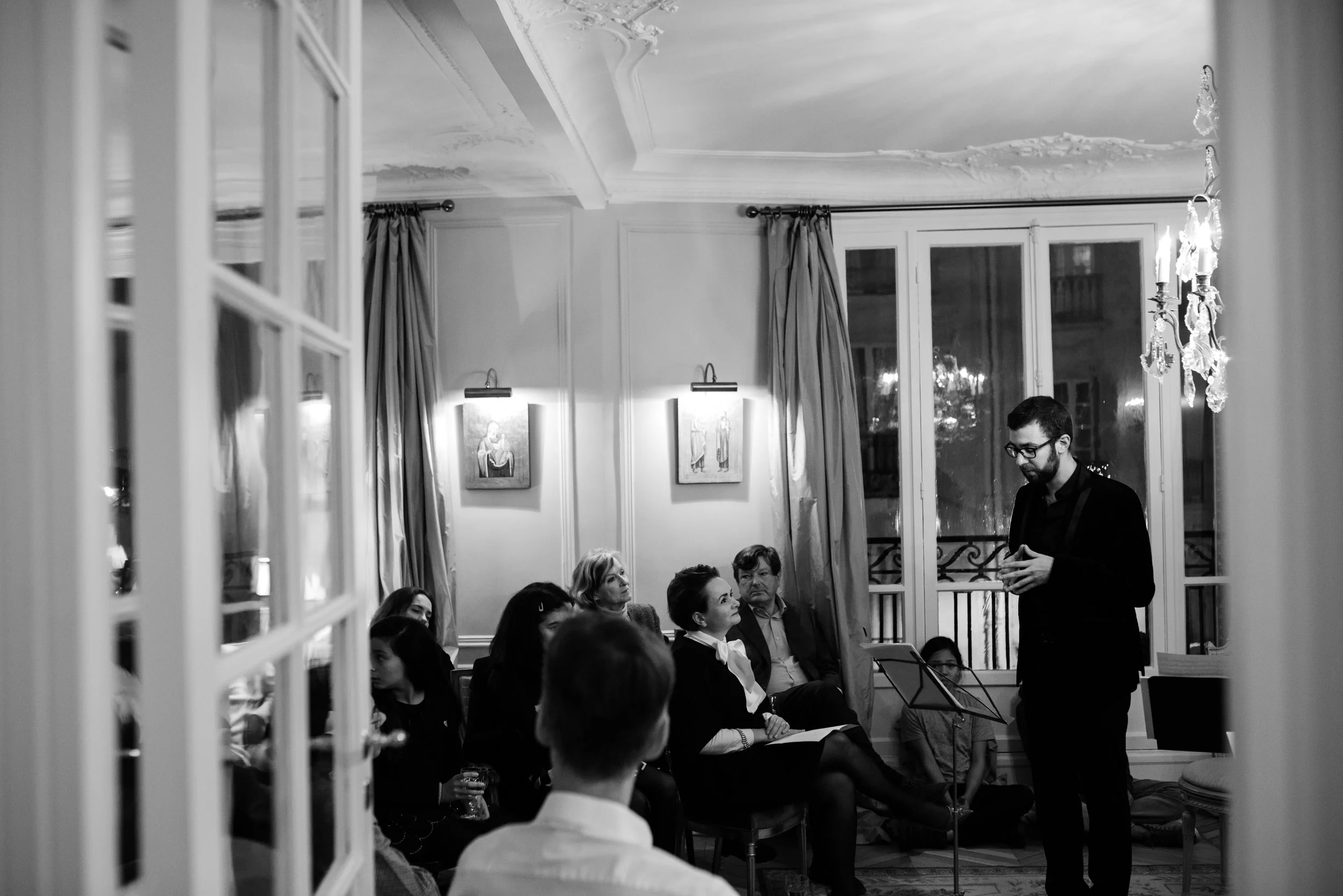 Talking about String Trios in Paris