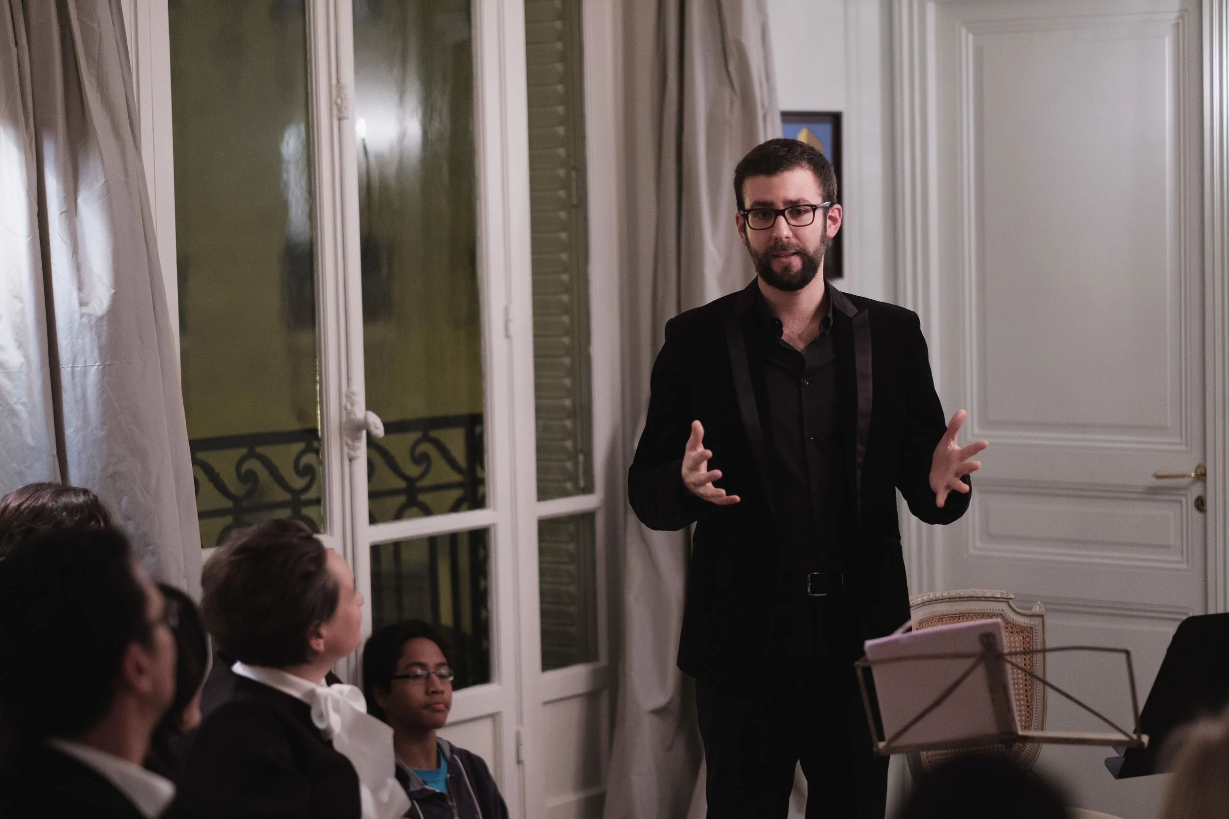 Talking about String Trios in Paris