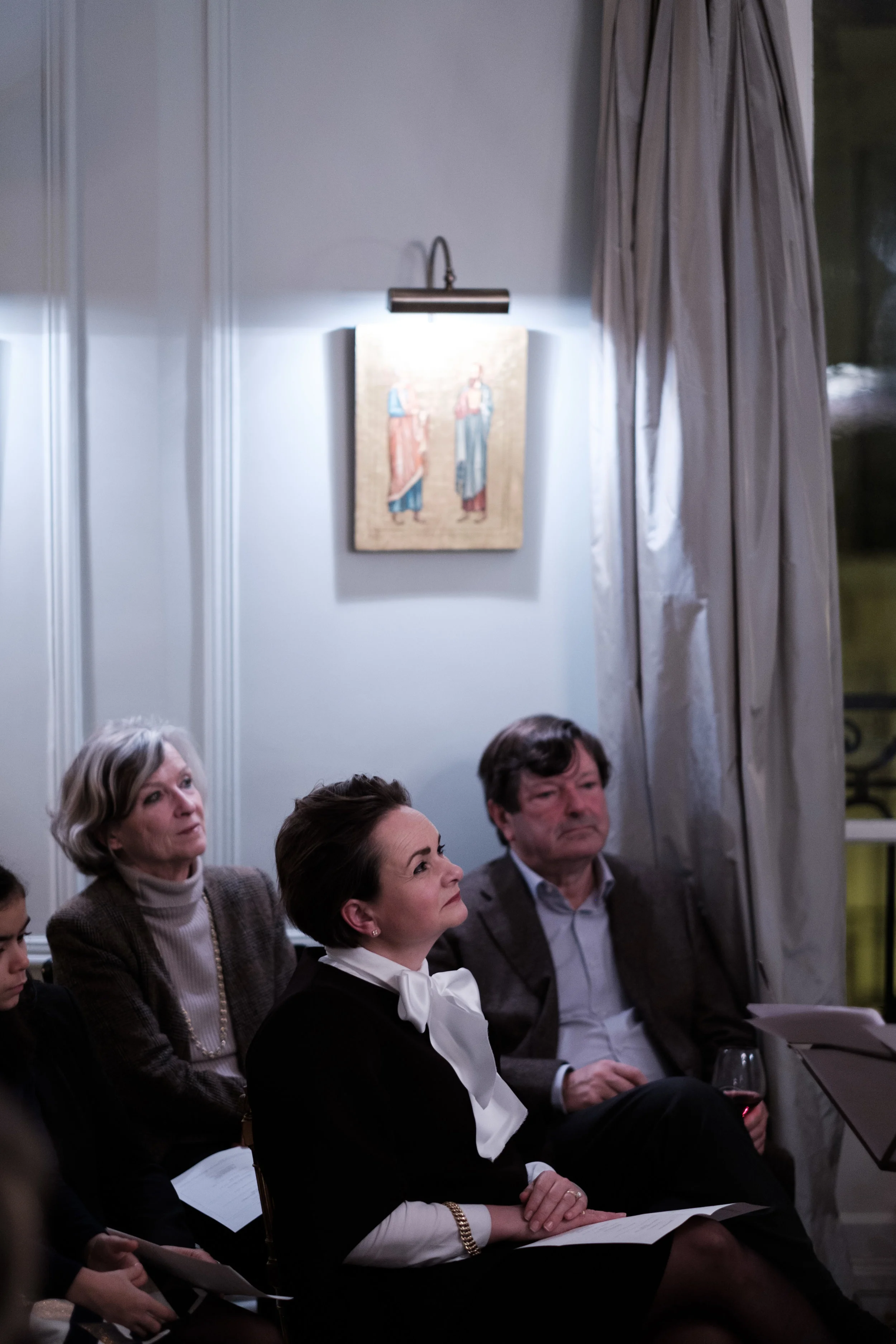 Talking about String Trios in Paris