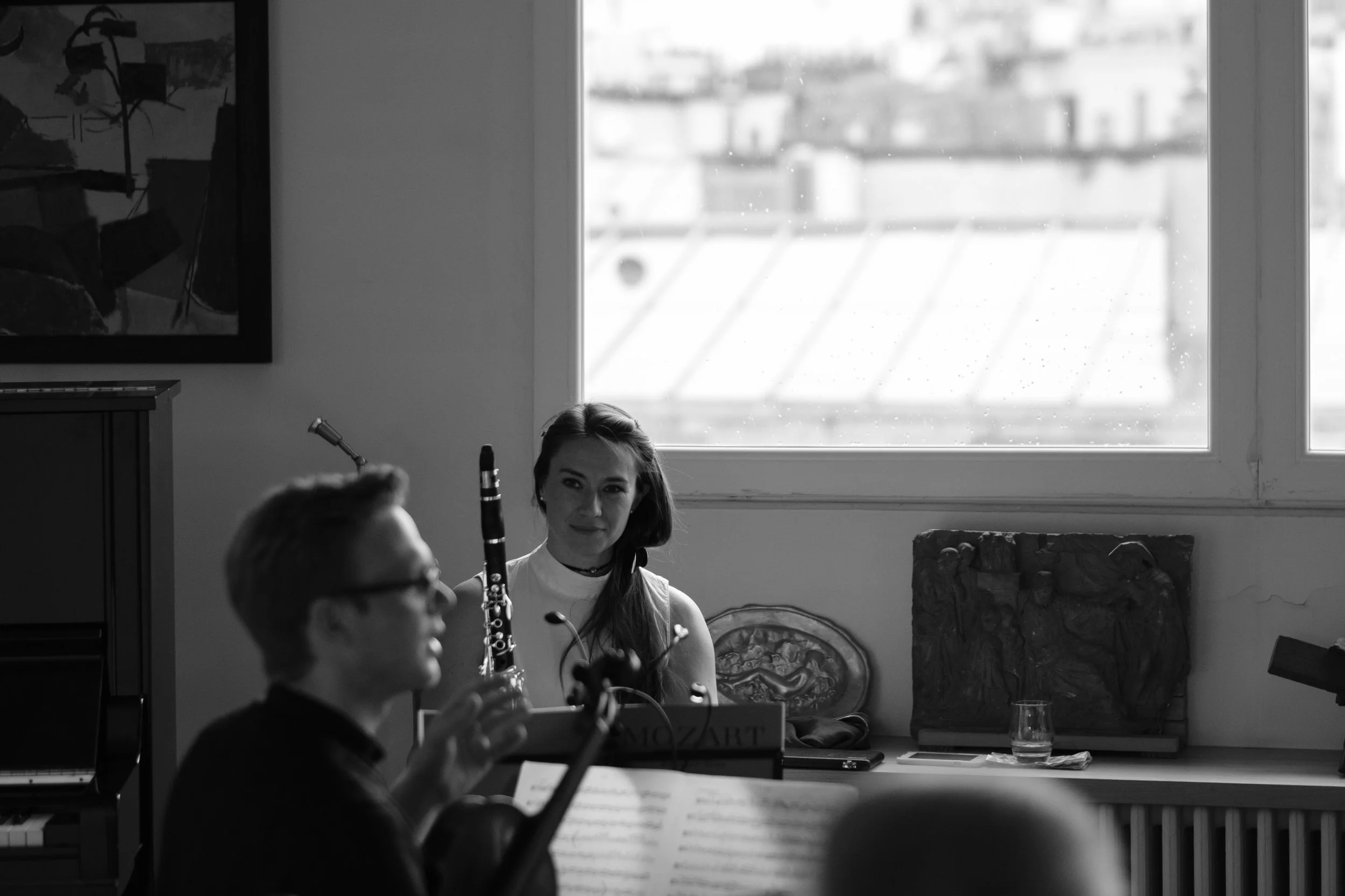Talking about Mozart in Paris