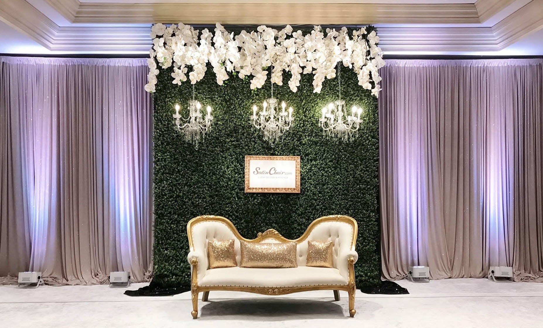 Chicago Backdrops Draping Satinchair Com Chicago Event And Wedding Decor