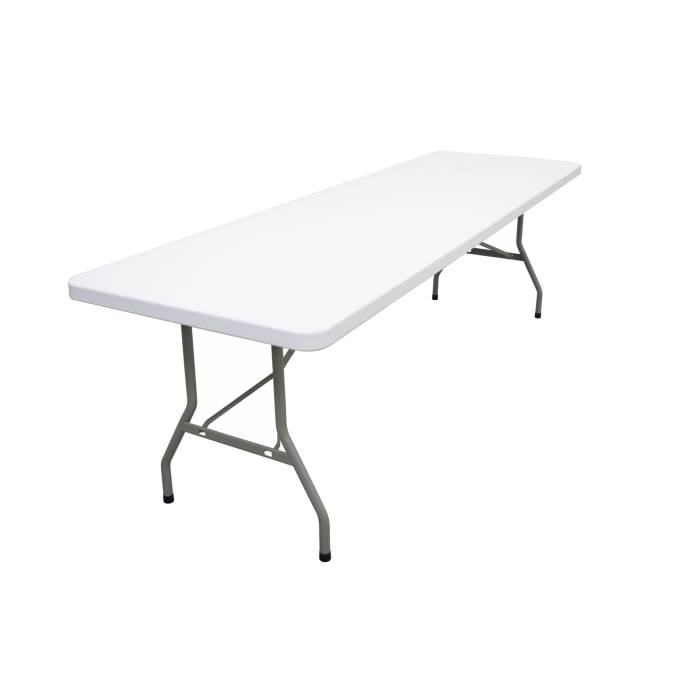 Plastic Rectangular Tables - 6', 8'