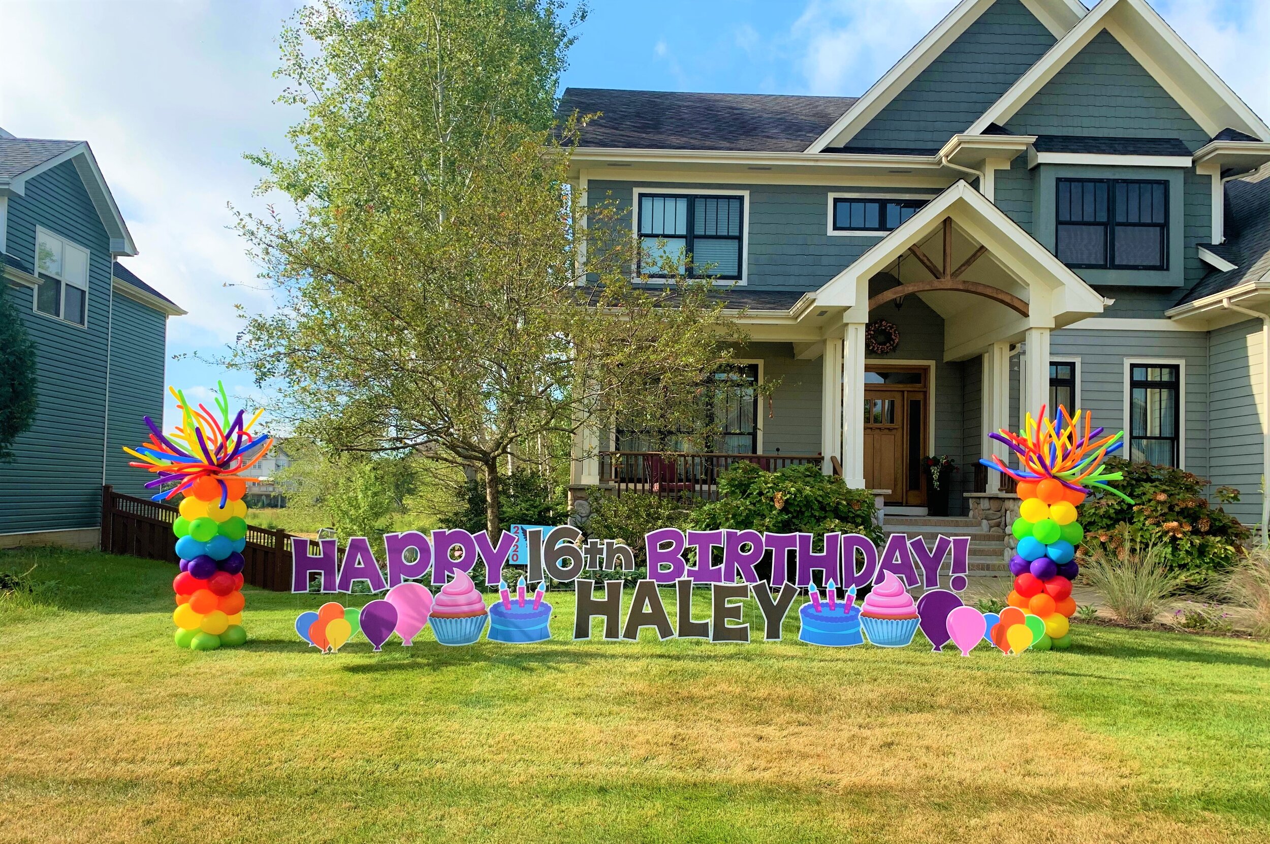 Have a Colorful &amp; Happy Lawn Greetings Party!