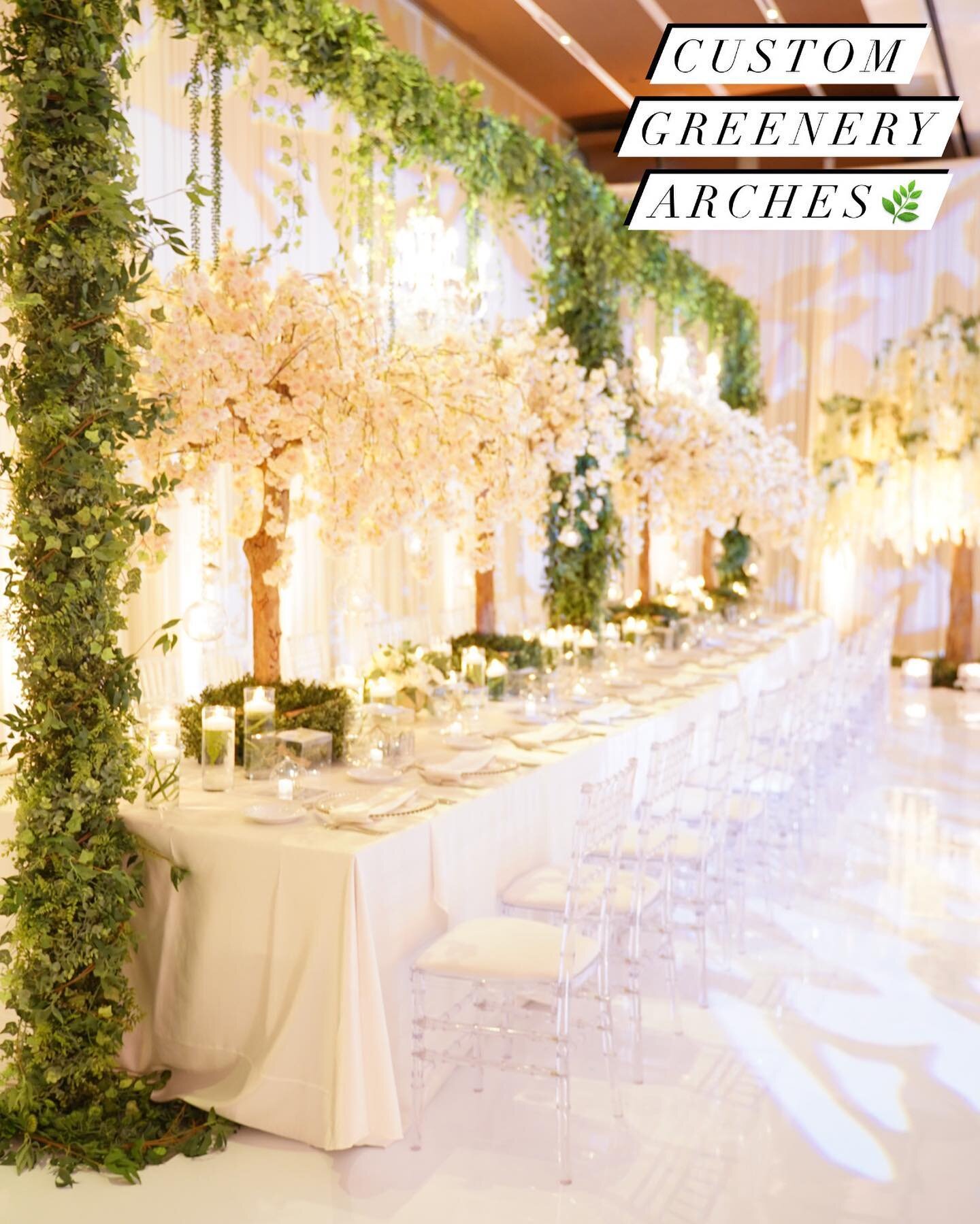 Beautifully captured our custom 11ft tall greenery arches. Perfect with hanging chandeliers, blossom trees or both. @satinchair 
.
.
.
.
.
.
.
.
.
.
.
.
#napervillepartyplanner #napervilleparty #napevilleevents #napervillebirthdayparties #naperviller