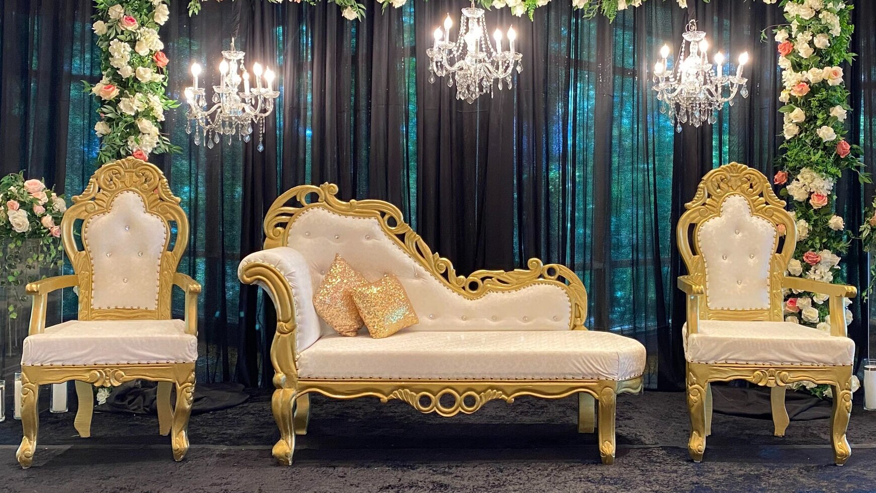 Thrones & Sofas — Luxury Wedding Design Studio: Chicagoland's Premier Wedding Decoration Company