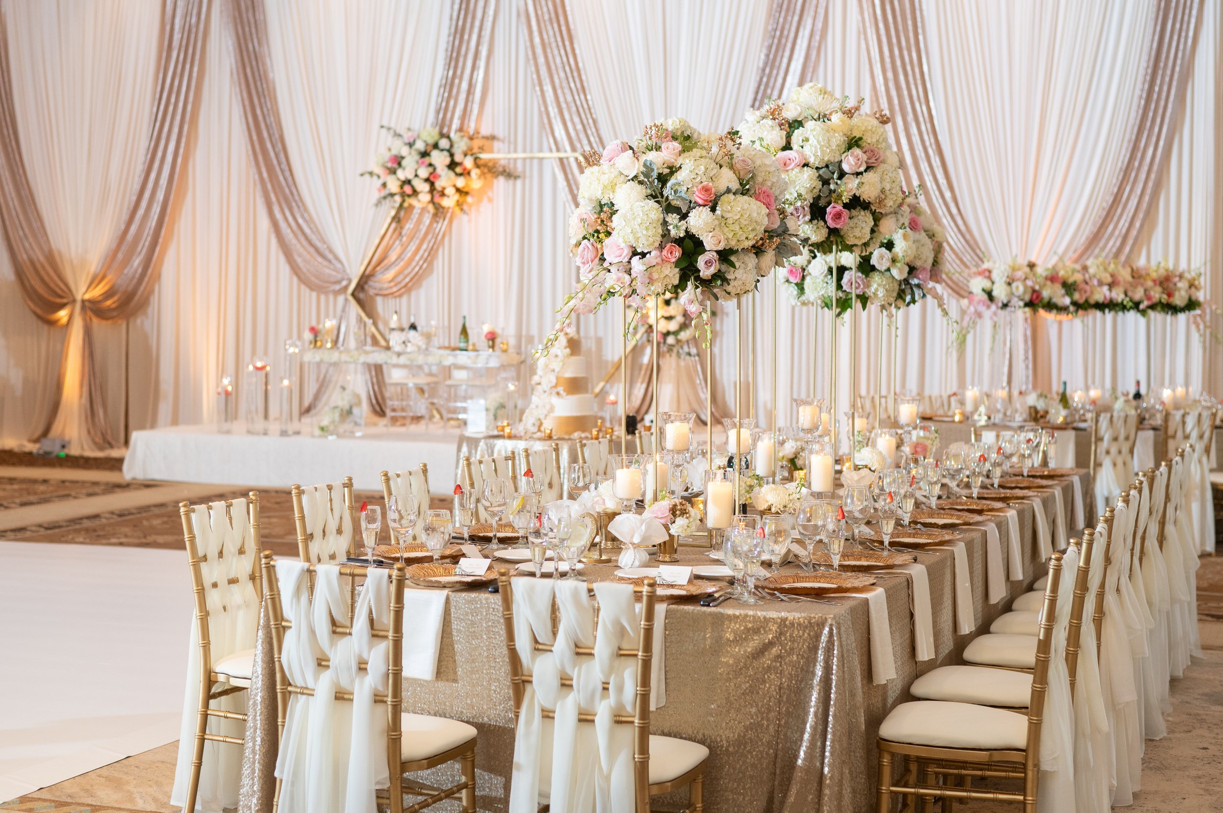 Venutis wedding decoration white dance floor at  venutis backdrop chuppah for jewish wedding in chicago (41).jpg