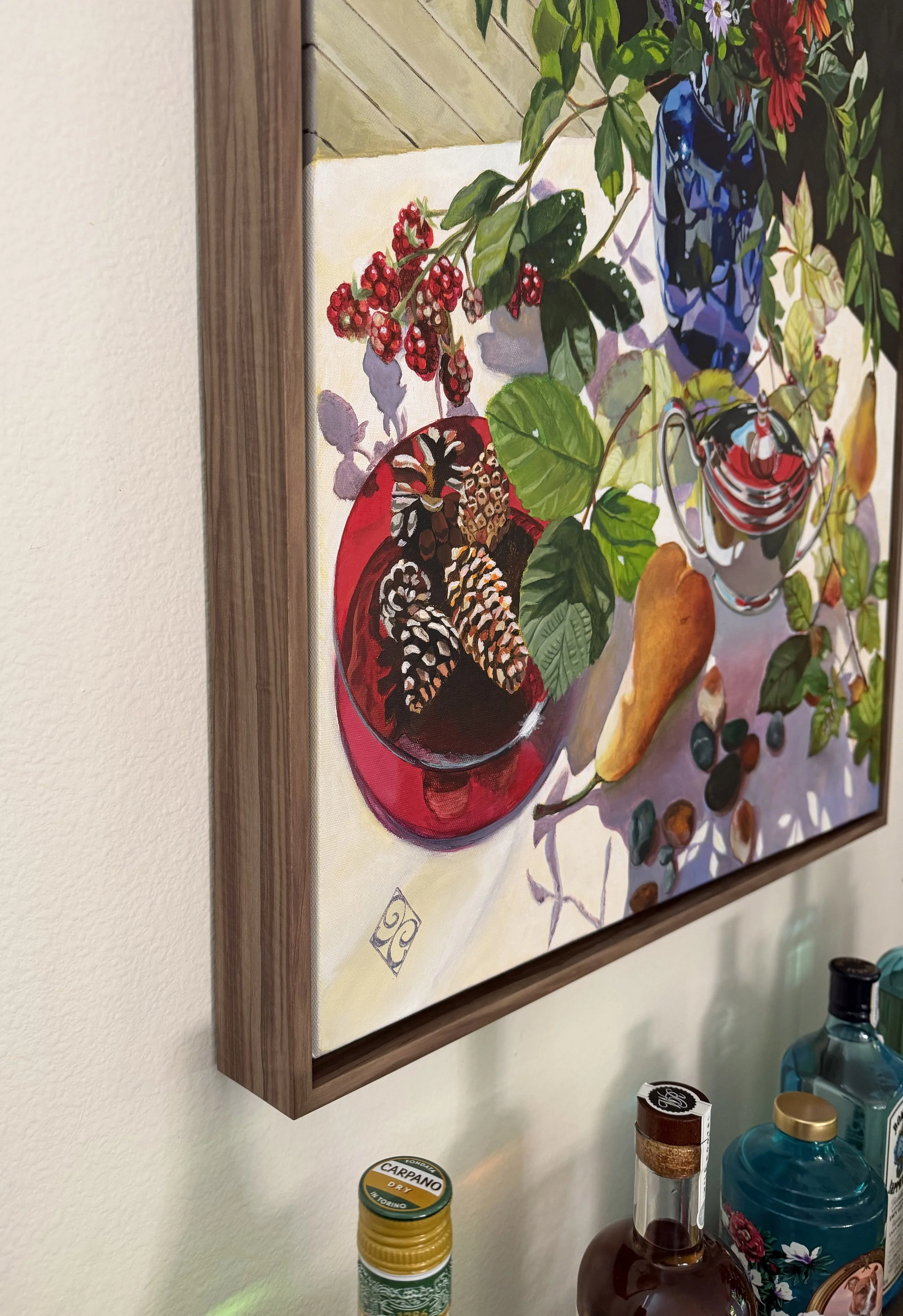 Autumn Pears_framed detail.jpg
