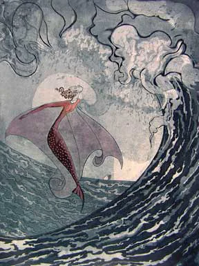 Mermaid in Wave