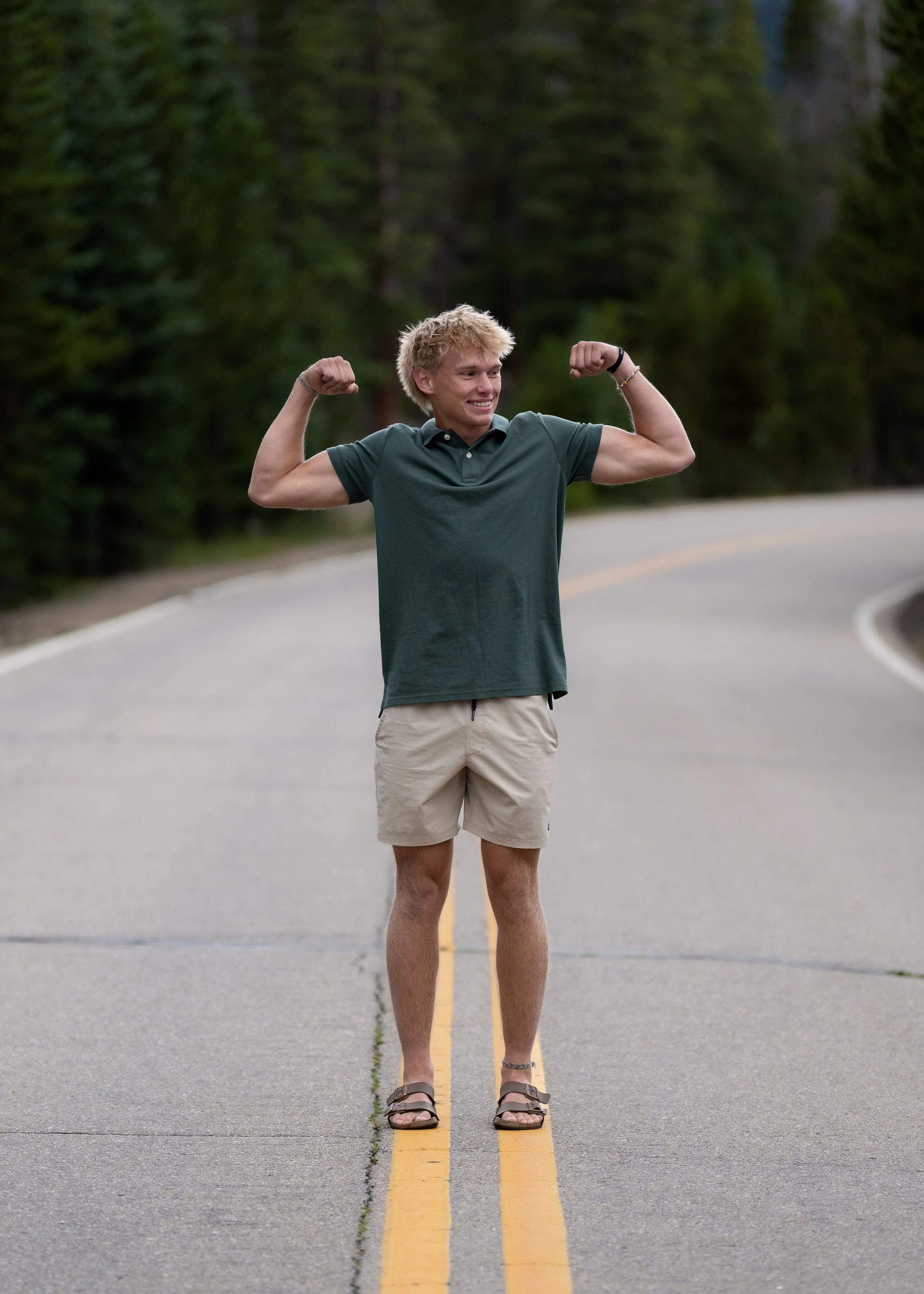 Denver senior photo session in unique location customized experience