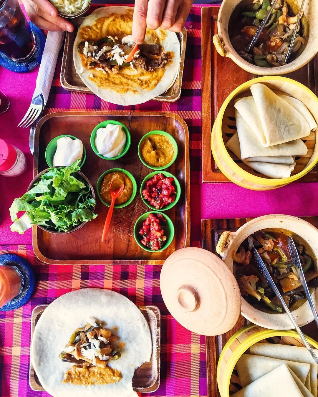 Mexican food in Mui Ne, Vietnam.