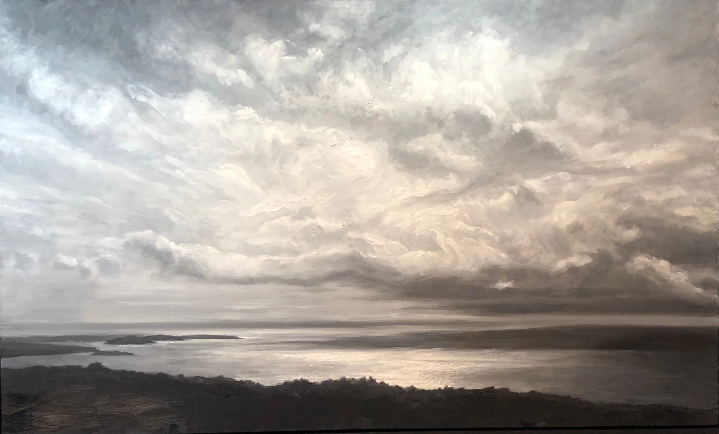 Lake Superior, Oil, 36" x 60", $2900