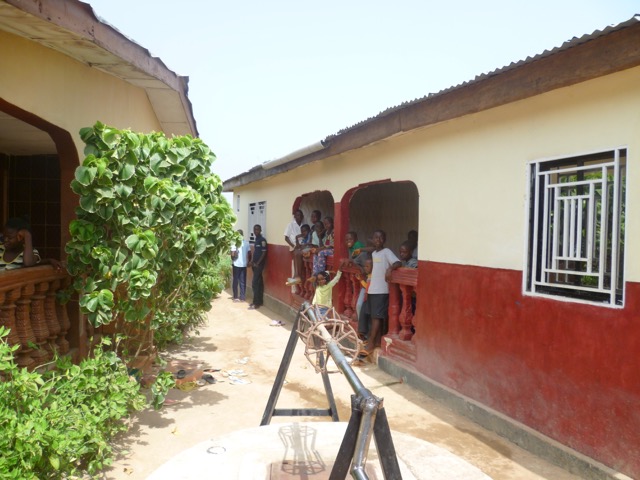 Some of the children from the orphanage.