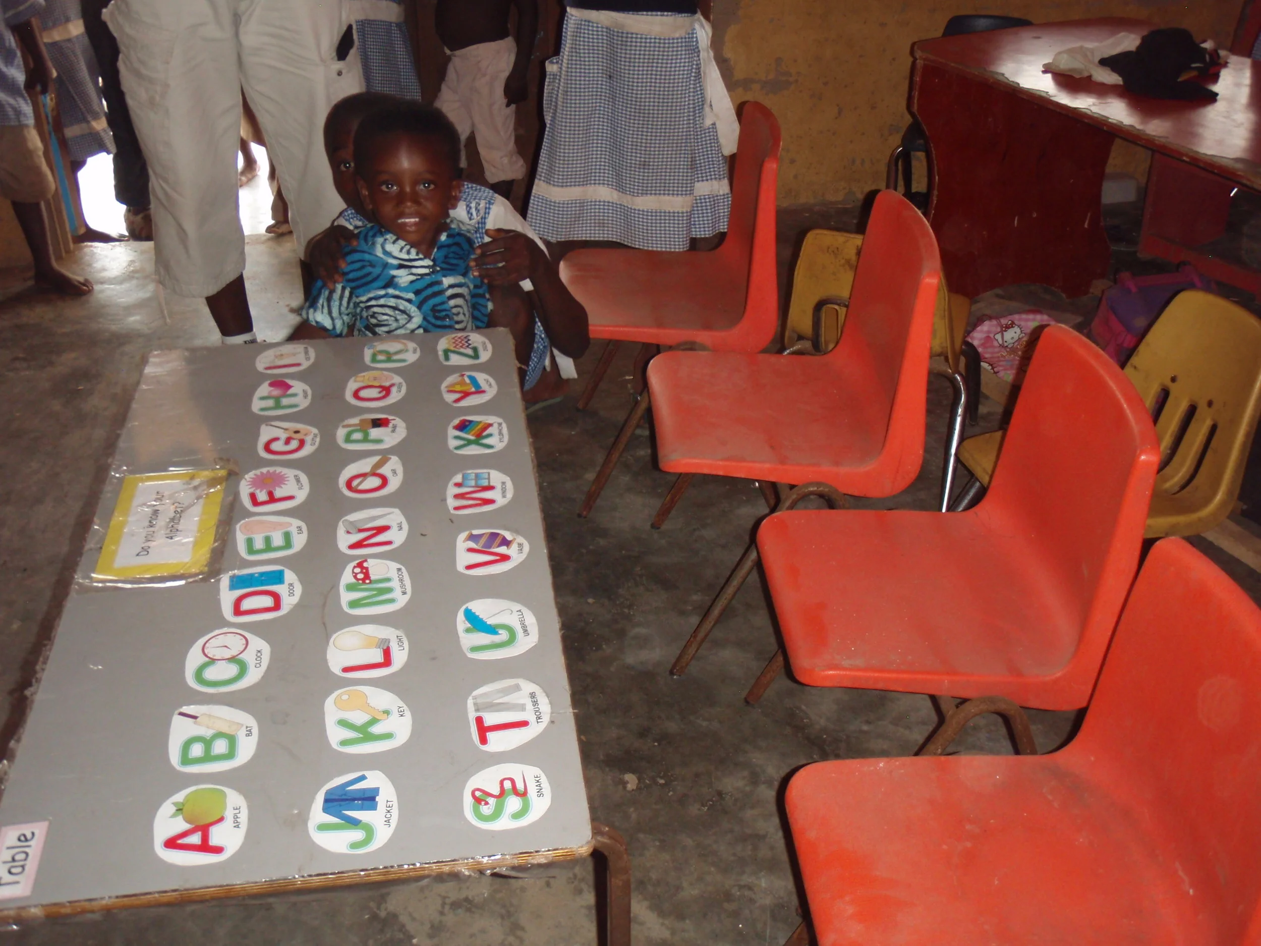  Table and chairs donated to (EOTL) orphanage Ghana. 