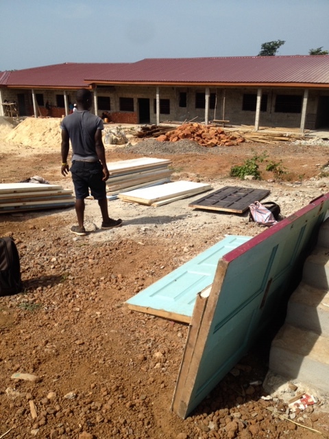 The majority of the materials used in the orphanage build are recycled and sustainable.