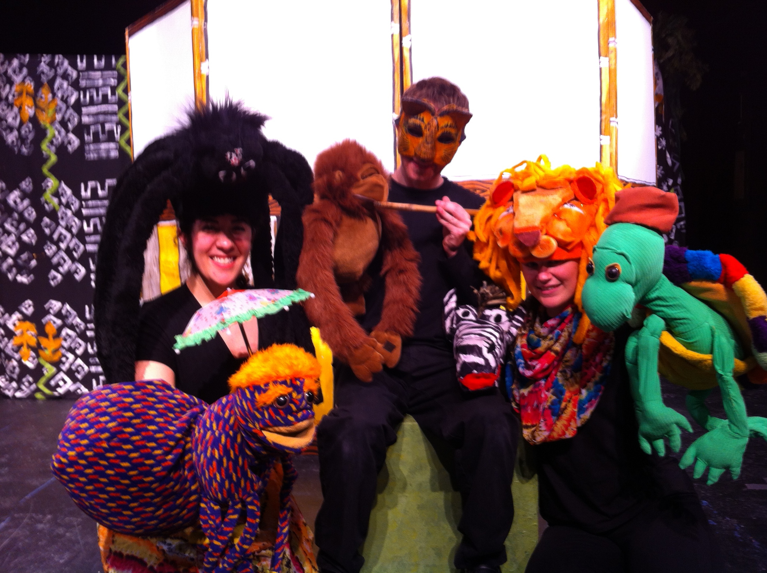 ANANSI THE SPIDER (2015) with Andrea Massoud, Florian Francois and Brittany Cope 