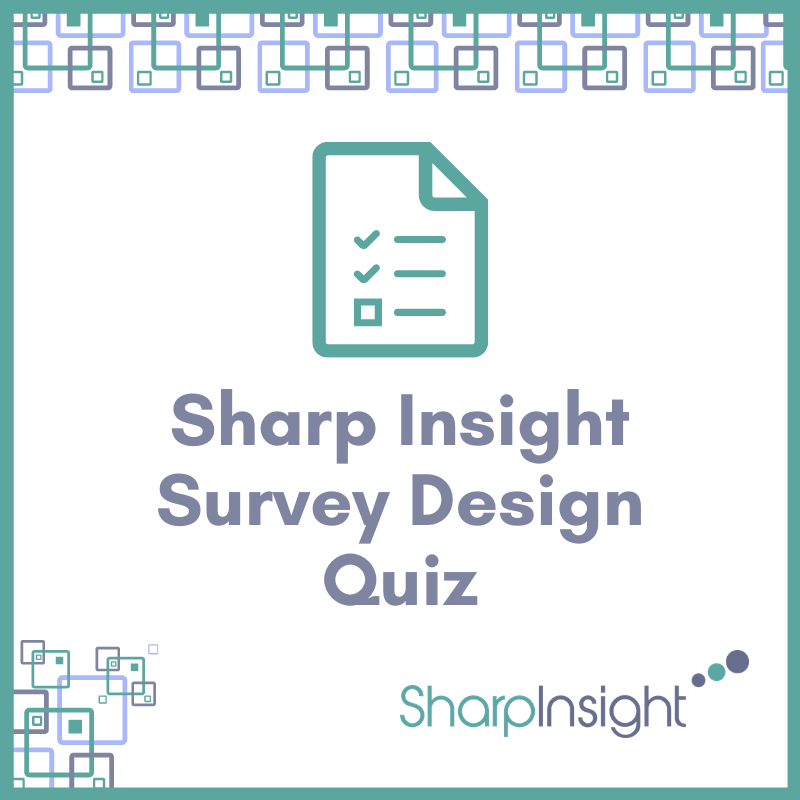 Survey Design Quiz