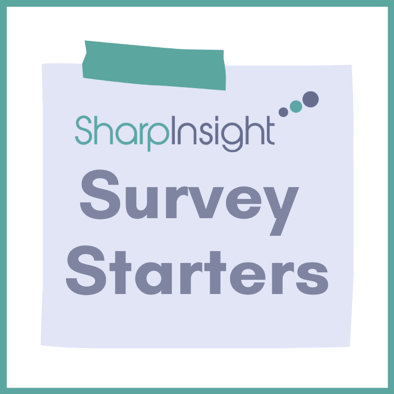 Survey Starters