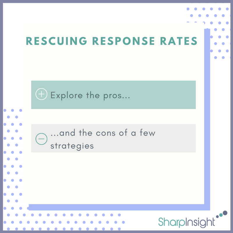 Rescuing Response Rates