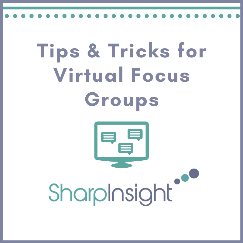 Focus Groups from Afar