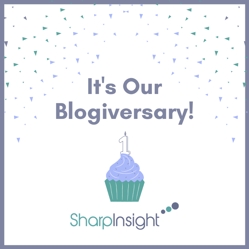 It's Our Blogiversary!