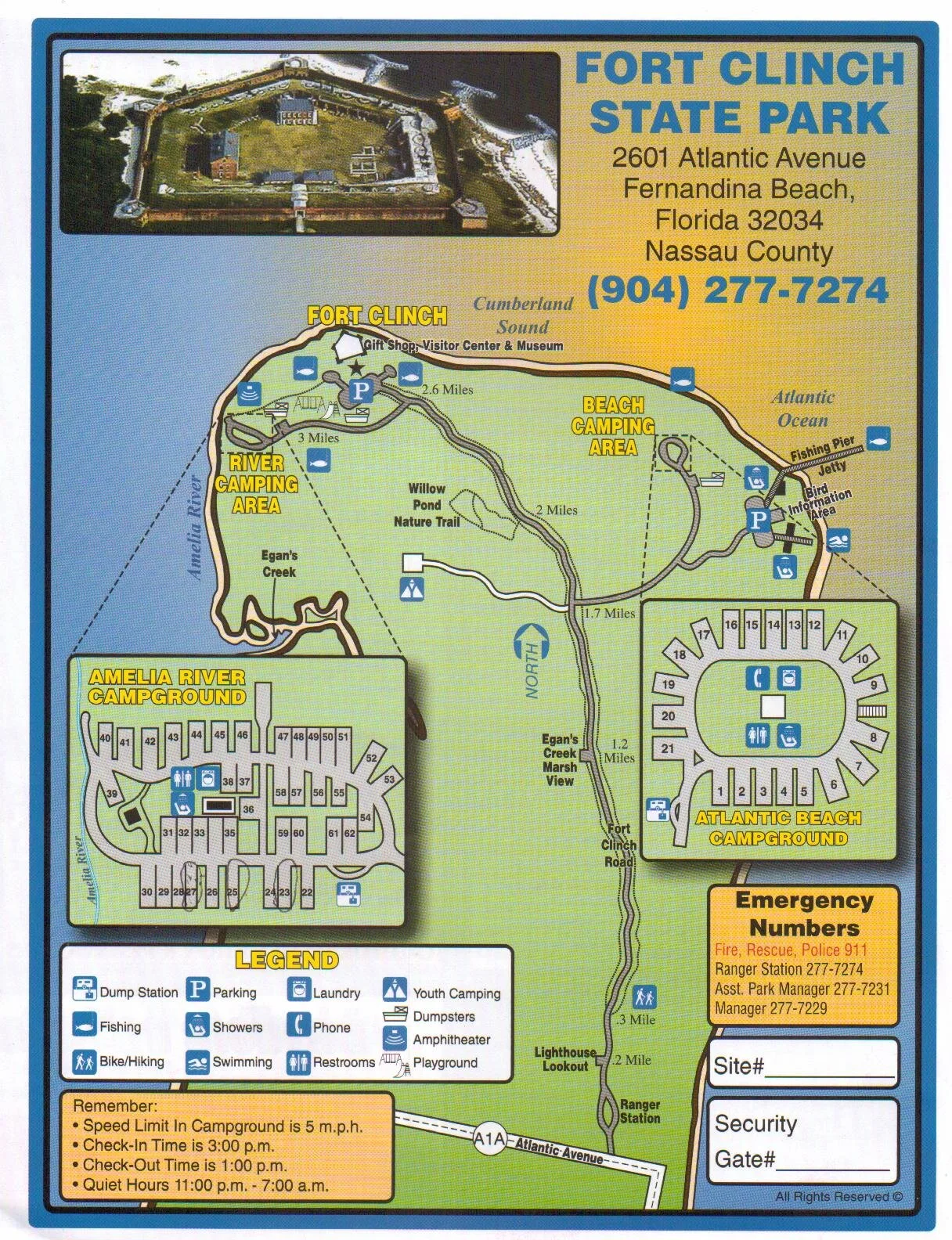 Amelia Island State Park Campground
