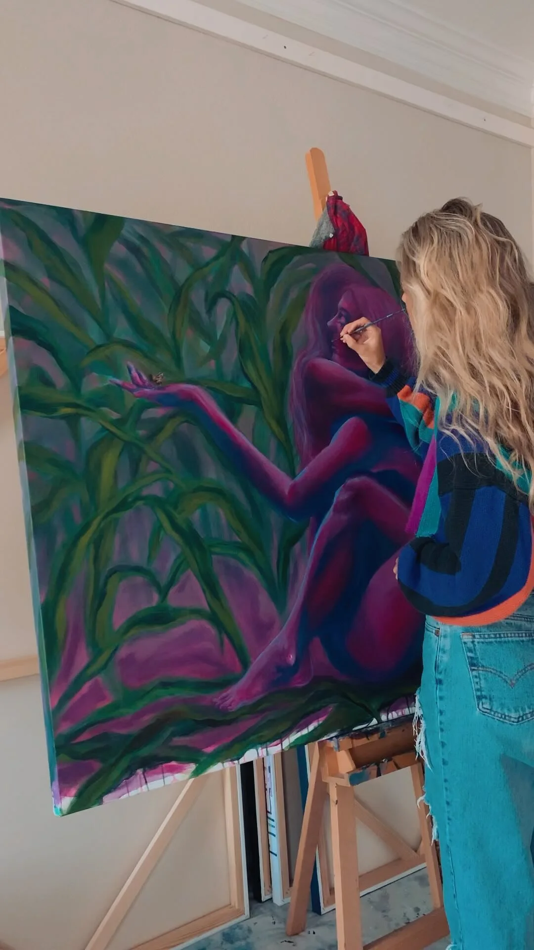 Sam Rudd Painter S.Rueter Art Contemporary Figurative Paintings By Sam Rueter